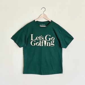 NEW DJ Khaled “Let’s Go Golfing” Classic Green T Shirt Adult size Large